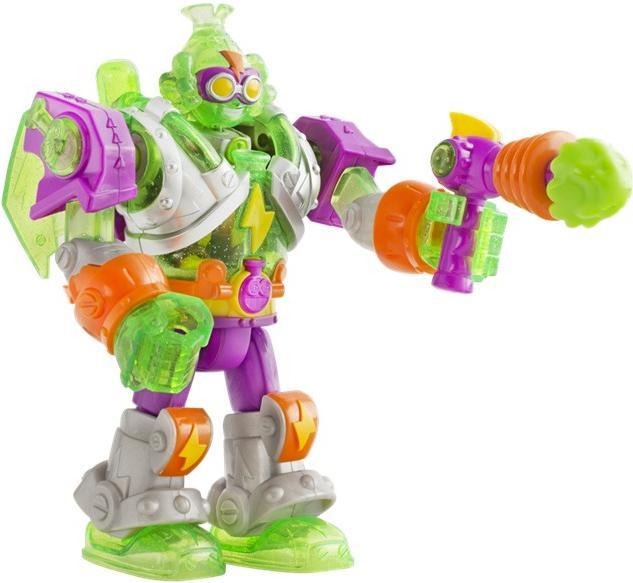 Actual product image Magic Box Giant articulated robot Superbot Mega K with pilot and 1 SuperThing