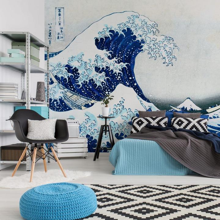 Actual product image Trenddeko Hokusai - The big wave (288 x 300 cm)