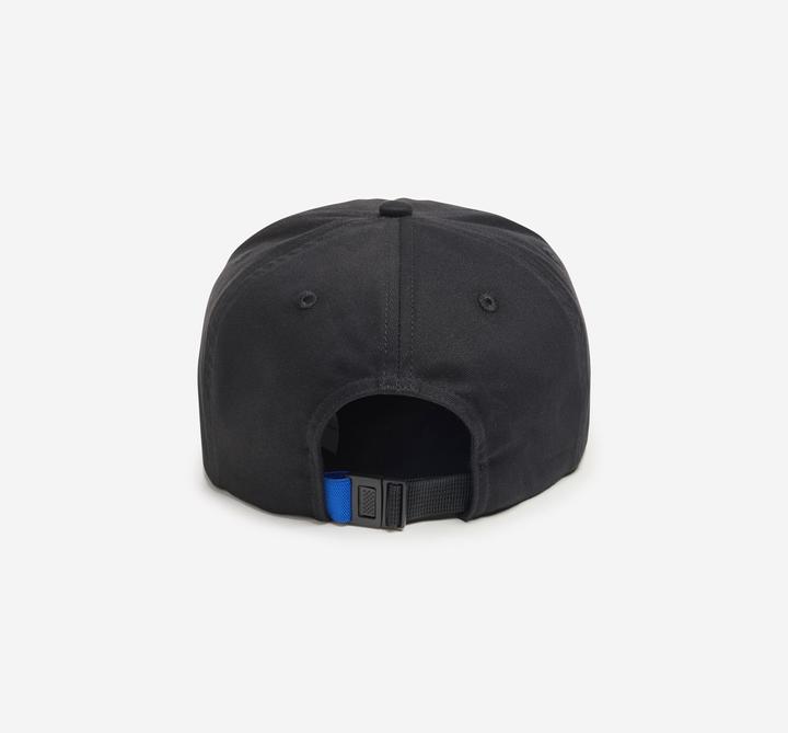 Actual product image Decathlon Cap 6 Panel flacher Schirm - schwarz