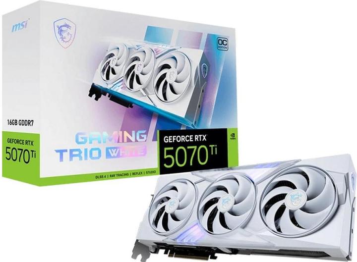 Produktbild MSI GeForce RTX 5070 Ti 16G Gaming Trio OC White (16 GB)