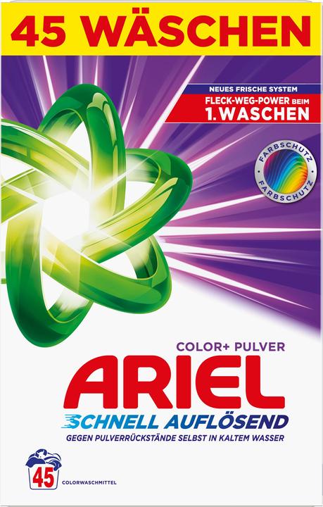 Produktbild Ariel Color+ (45 Waschgänge, Waschpulver)