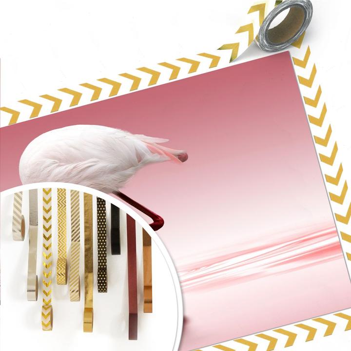 Image du produit Trenddeko Reindl - Flamant rose (120 x 80 cm)