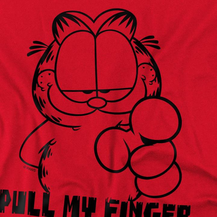 Immagine prodotto Garfield Pull My Finger Maglietta Uomo (S)