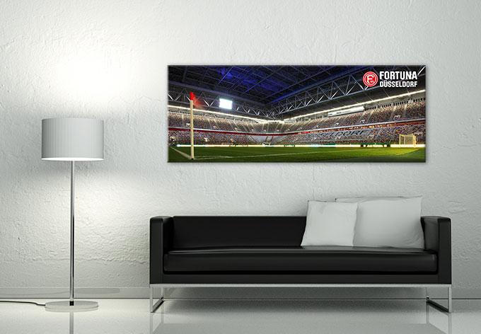 Image du produit Fortuna Düsseldorf Drapeau de coin Esprit Arena (150 x 60 cm)