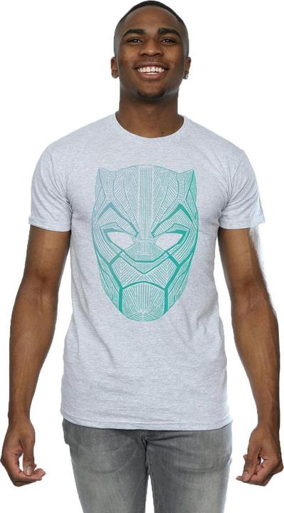 Produktbild Black Panther Tribal Maske TShirt (L)