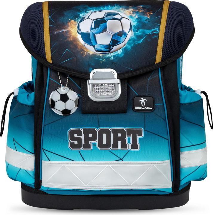 Produktbild Belmil CLASSY Schulrucksack-Set Fire Football (19 l)