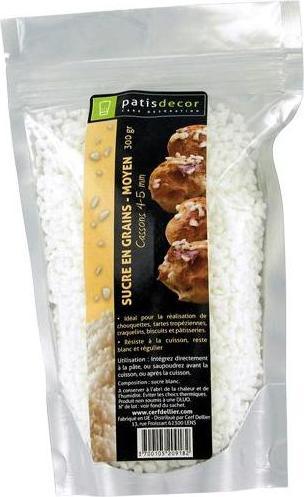 Image du produit Patisdécor Sucre perlé (300gr) (1 x)