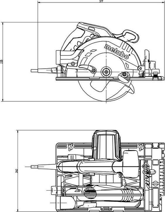 Actual product image Metabo Ks 55 Fs