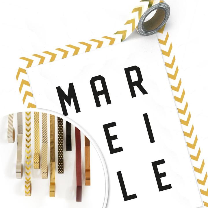 Image du produit Trenddeko Typographie Marseille (24 x 30 cm)