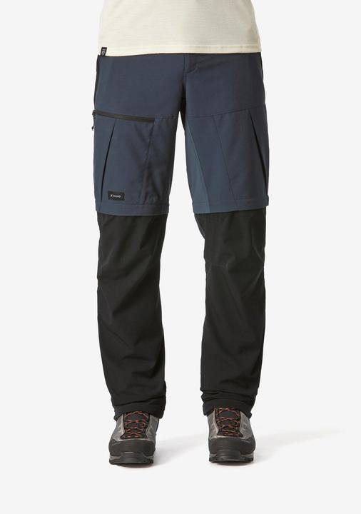 Actual product image Simond Men's 2-in-1 robust trekking zip-off trousers - MT500 (M/L)