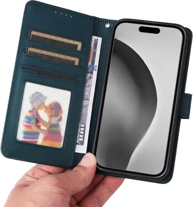 Image du produit Cover-Discount iPhone 16 Pro Max - Portefeuille divisible 2-en-1 Étui pour téléphone portable (Apple iPhone 16 Pro Max)
