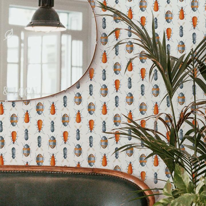 Produktbild Trenddeko Bunte Käfer - orange (528 x 48 cm)
