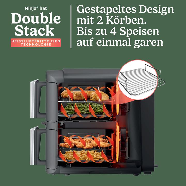 Actual product image Ninja SL451EU Double deep fryer (EU plug)