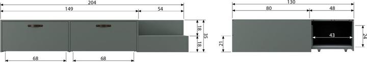 Actual product image Vtwonen Stage (80 x 200 cm)