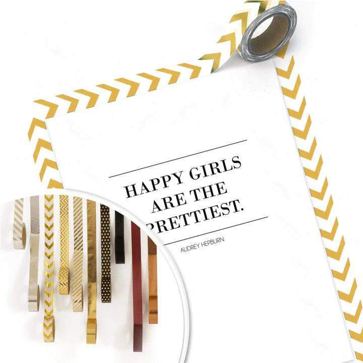 Produktbild Trenddeko Audrey Hepburn - Happy Girls are the prettiest 02 (80 x 100 cm)
