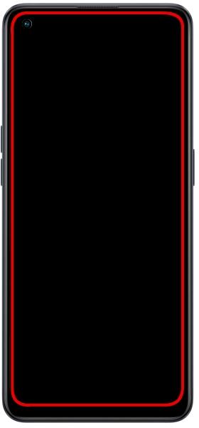 Actual product image Mobilize Glass (1 Piece, Oppo Reno 8 Lite 5G, OPPO Reno7 Z 5G)