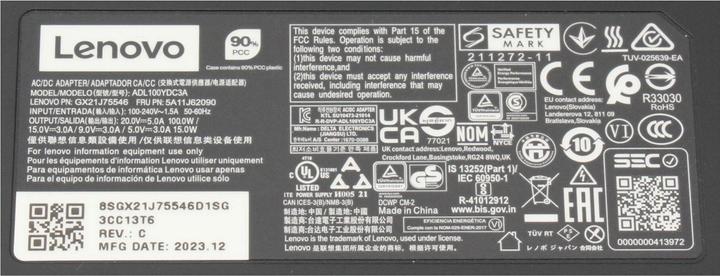 Produktbild Lenovo AC Adapter (100 W)