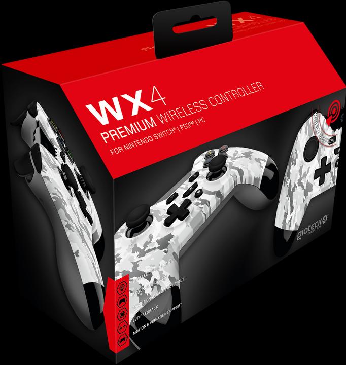 Actual product image Gioteck Controller WX4 wireless Nint.Switch, Switch Pro,Camo (Switch)