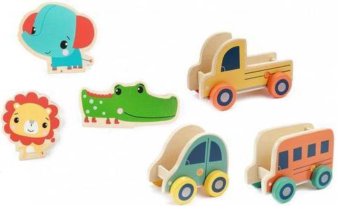 Produktbild Fisher-Price Fisher Price Fahrzeugset Holz, 3er-Set