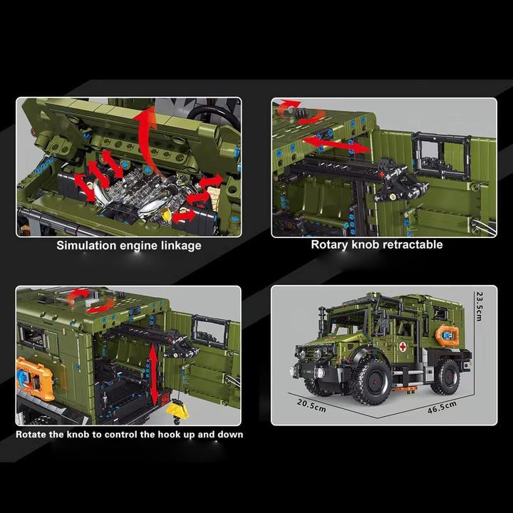 Produktbild TGL Unimog Rettungsfahrzeug