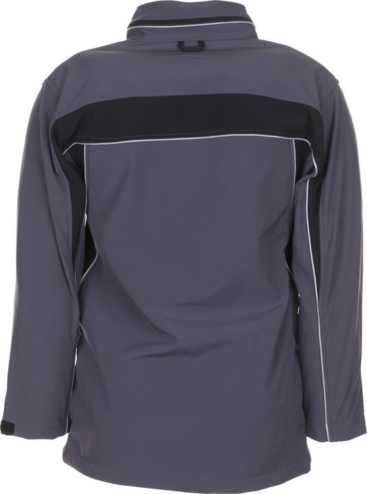 Actual product image Planam Plaline work jacket softshell jacket slate black size L (L)