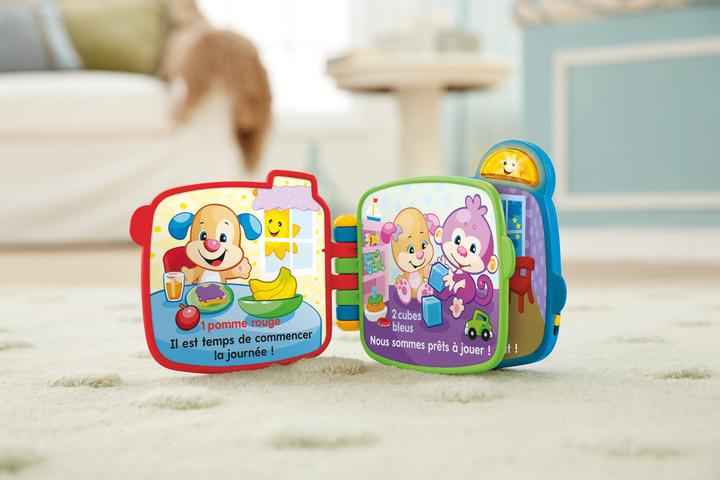 Actual product image Fisher-Price Learning fun doggie number book (FR) (French)