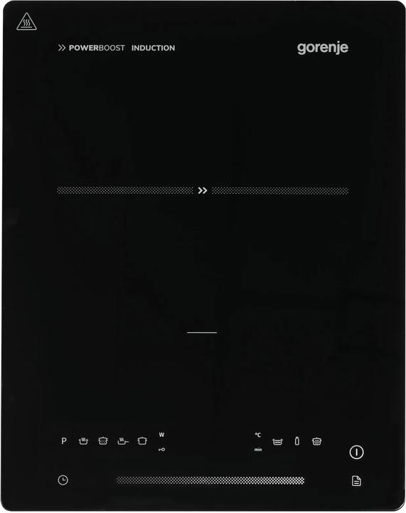 Gorenje Hob ICY2000SP Induction, Number of burners/cooking zones 1, Touch, Timer, Black