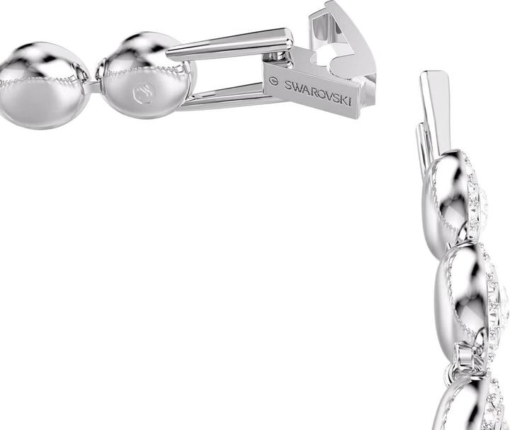 Actual product image Swarovski Una bracelet round cut white (17.50 cm, Swarovski Metal)