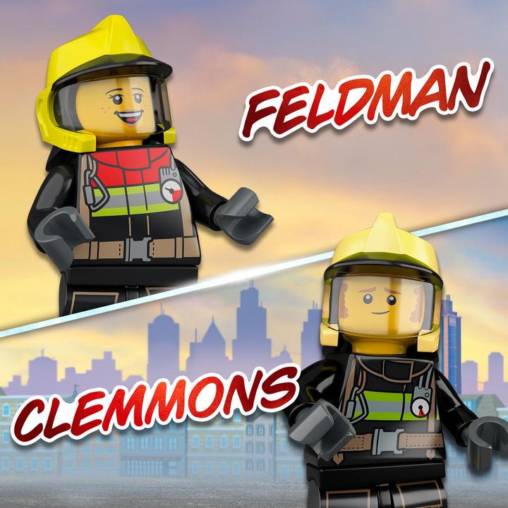 Produktbild LEGO Feuerwehreinsatz mit Löschtruppe (60321, LEGO City)