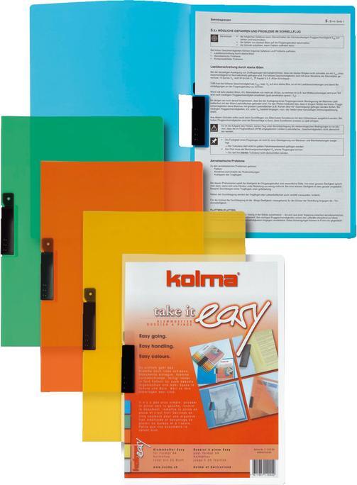 Actual product image Kolma Clip binder Easy A4 violet (A4, 1 x)