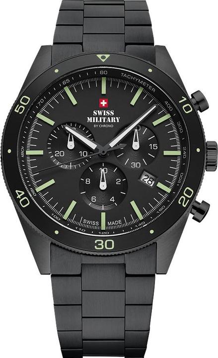 Image du produit Swiss Military Chronographe à quartz (Montre analogique, 43 mm)