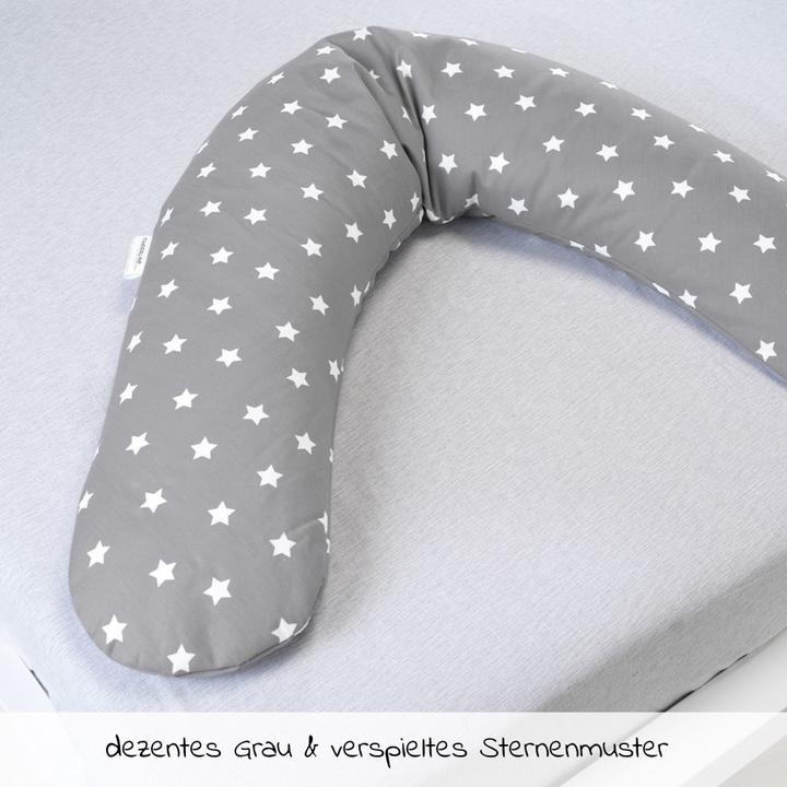 Produktbild Theraline Stillkissen "Das Komfort" mit Microperlenfüllung inkl. Bezug 180 cm (34 cm)
