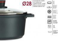 Actual product image Kinvara 28cm full induction cast iron casserole dish (Saucepan, Aluminium)
