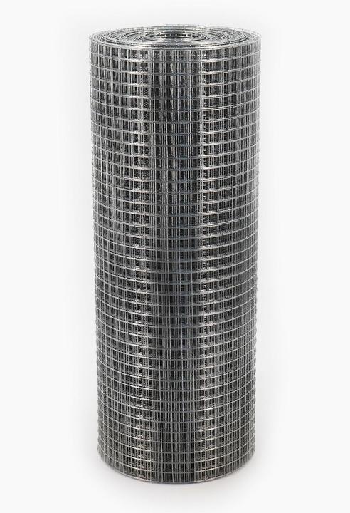 Immagine prodotto Aquagart 100m x 0,5m Volierendraht Drahtgitter Schweissgitter Drahtzaun Drahtgeflecht