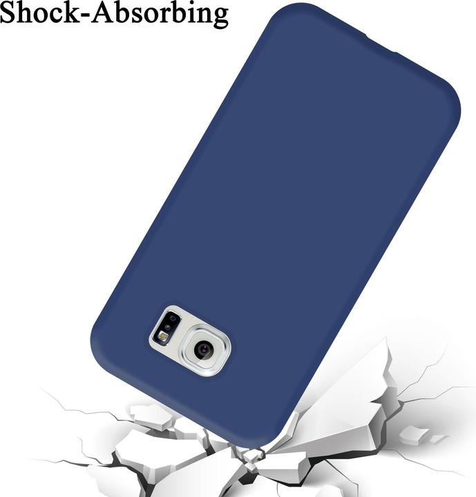 Actual product image Cadorabo TPU Liquid Silicone Case Cover (Samsung Galaxy S6)