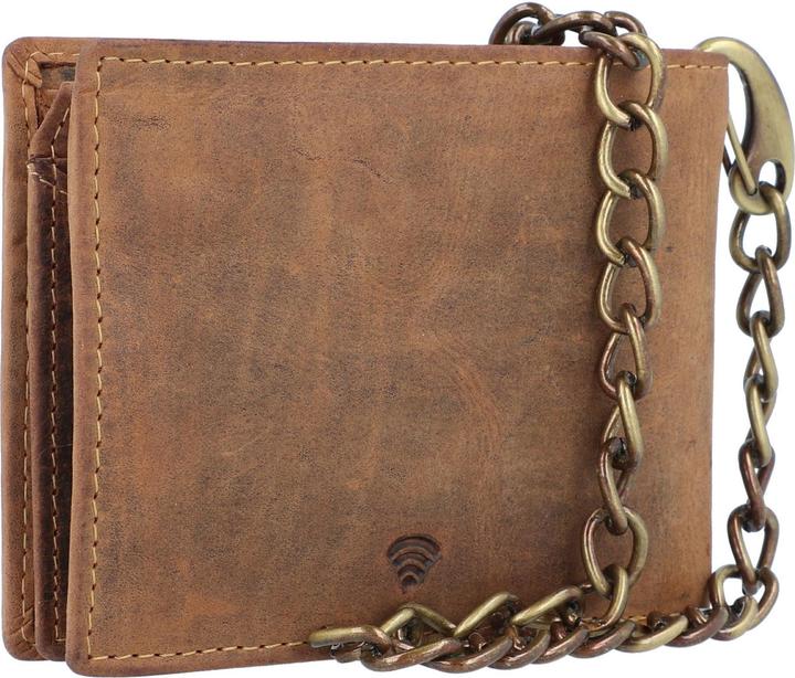 Immagine prodotto Greenburry Portafoglio vintage RFID in pelle 12 cm
