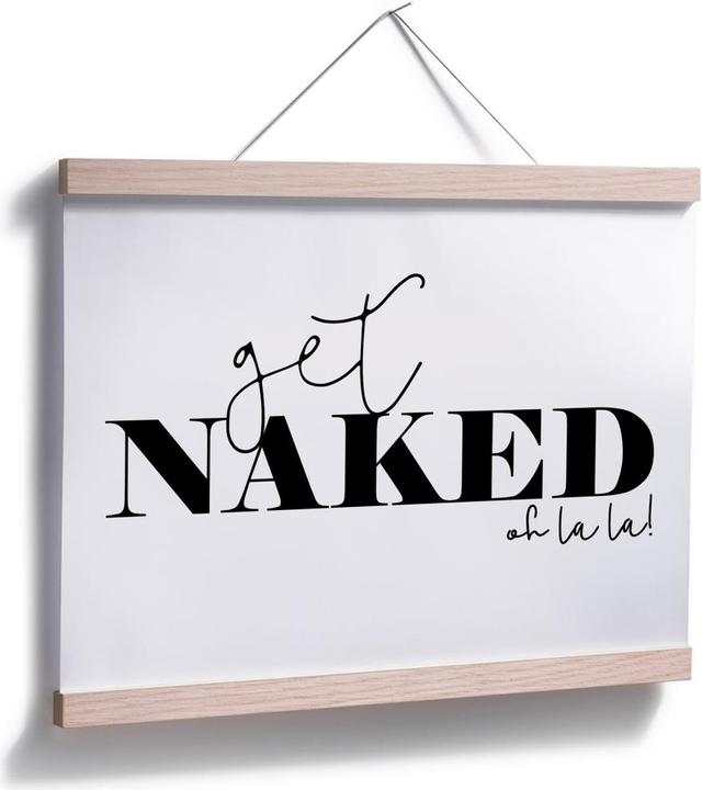 Produktbild Trenddeko Get naked (50 x 60 cm)