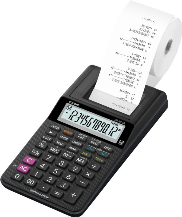 Produktbild Casio Hr-8rce (Batterien, Netzbetrieb)