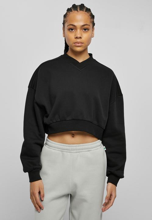 Image du produit Urban Classics Ladies Cropped V-Neck (M)