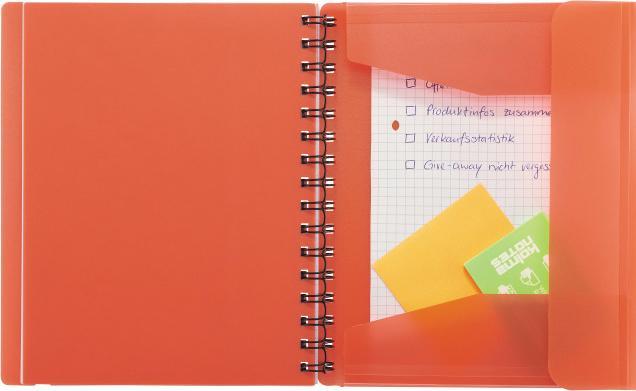 Kolma Notizbuch Easy A5 kariert berry (A5, Kariert, Harter Einband)