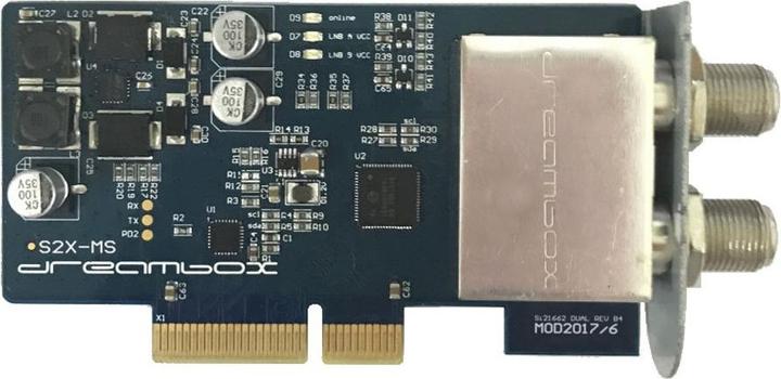 Dreambox DVB-S2X MultiStream Dual Tuner (Module récepteur)
