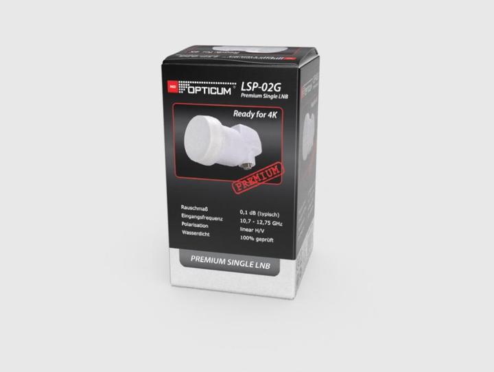 Actual product image Opticum Single LSP-02G (Single LNB, 40mm)