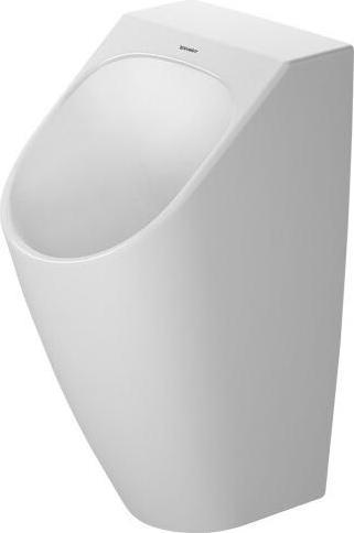 Actual product image Duravit Urinal ME by Starck DRY waterless, with fly HygieneGlaze white