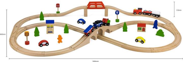 Actual product image Viga Toys Railway