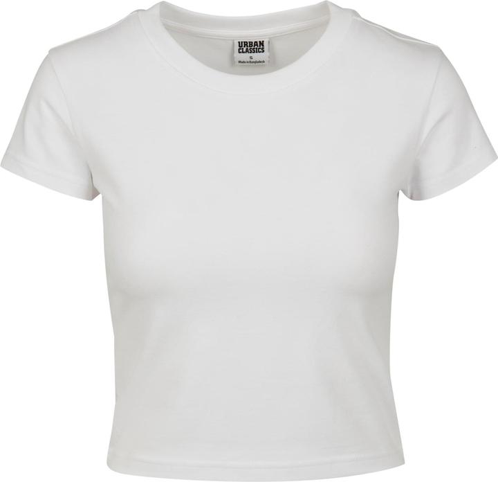 Urban Classics Ladies Stretch Jersey Cropped Tee - 4632