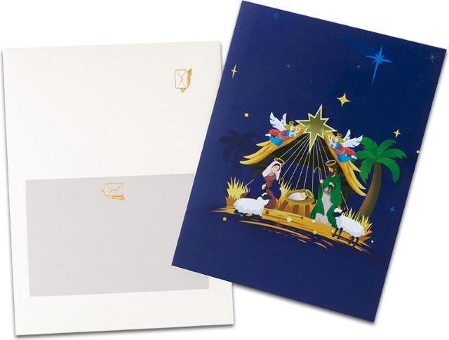 Immagine prodotto MU Classic Biglietto di Natale pop-up 3D Serie Saluts (1 pz.)