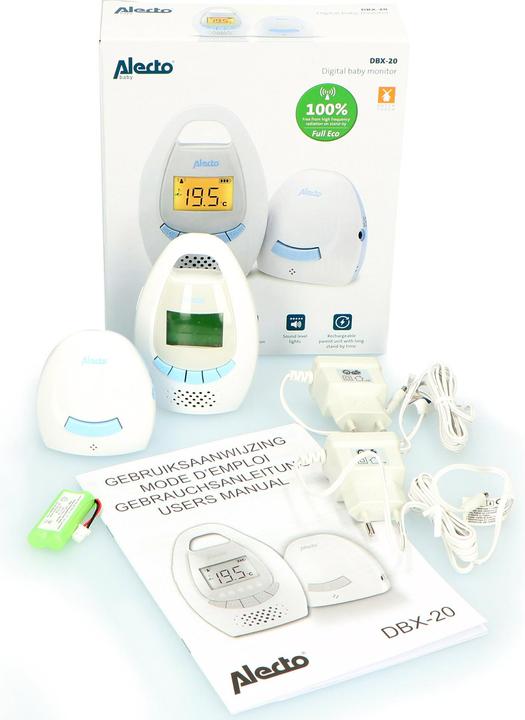 Actual product image Alecto Dbx-20 (Baby Monitor Audio, 200 m)