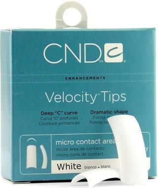 Immagine prodotto CND Creative Nail Tips Velocity Unghie Finte Bianche N.8 di Creative Nail