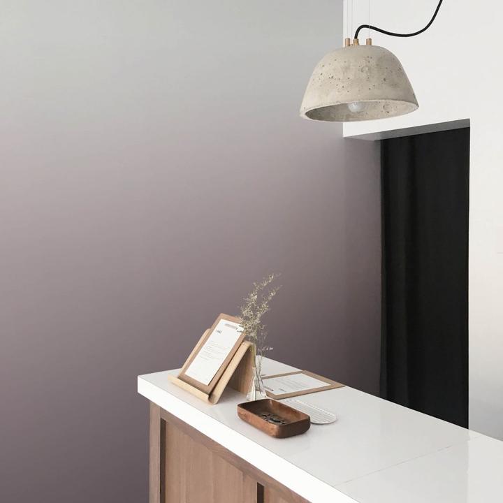 Actual product image Trenddeko Ombre - Mauve (480 x 350 cm)