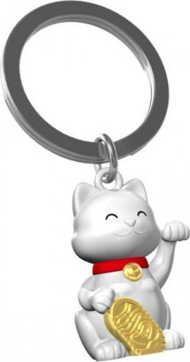 MTM Gifts Schlüsselanhänger Winkekatze